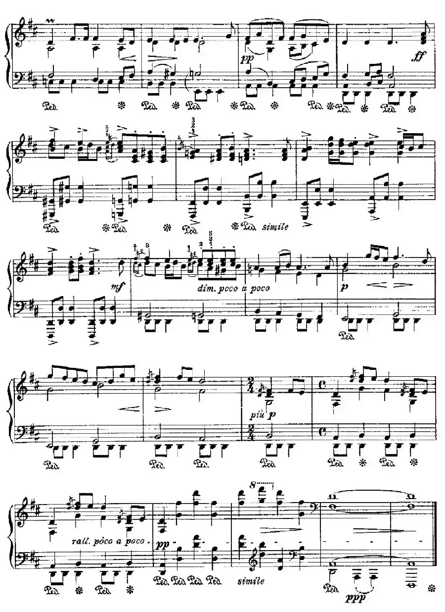 斯拉特舞曲（Slatter Op.72）（Ⅲ）
