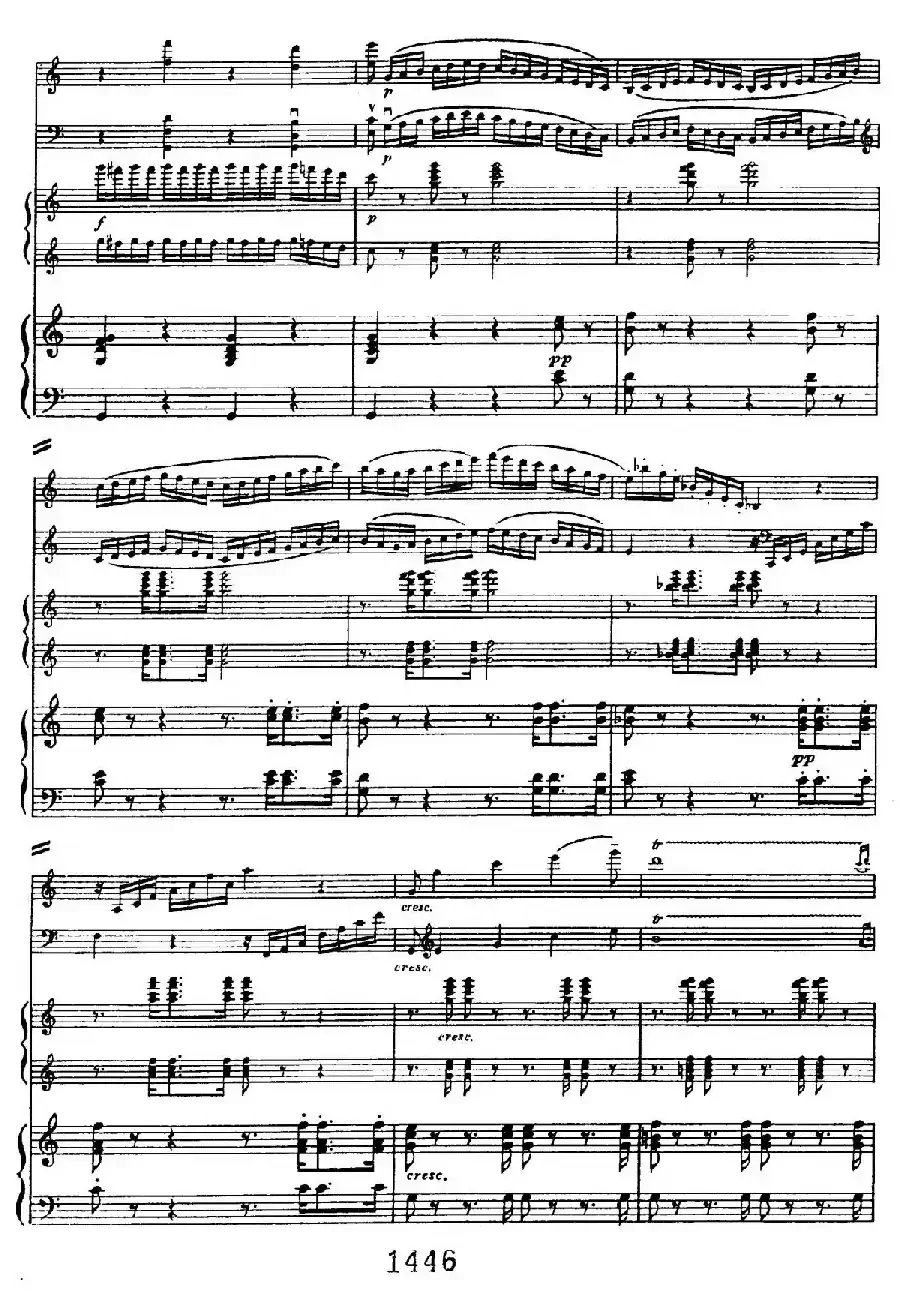 Triple Concerto in C Major Op.56（C大调三重协奏曲·双钢琴·Ⅰ）