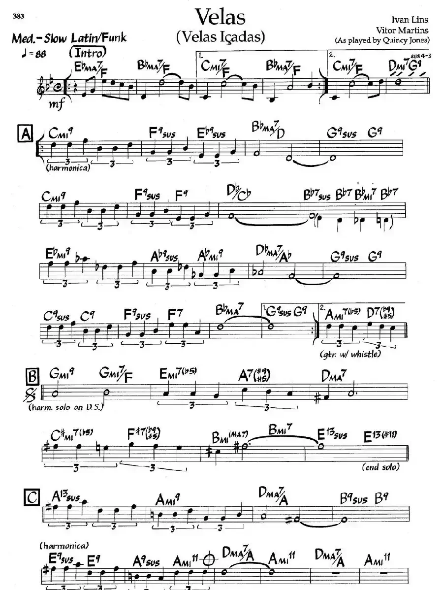 Velas（爵士钢琴曲）