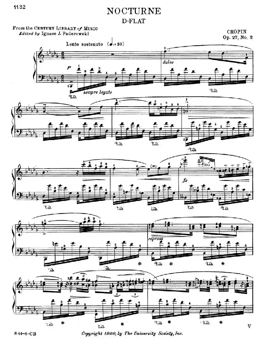 Deux Nocturnes Op.27（2首夜曲·2）