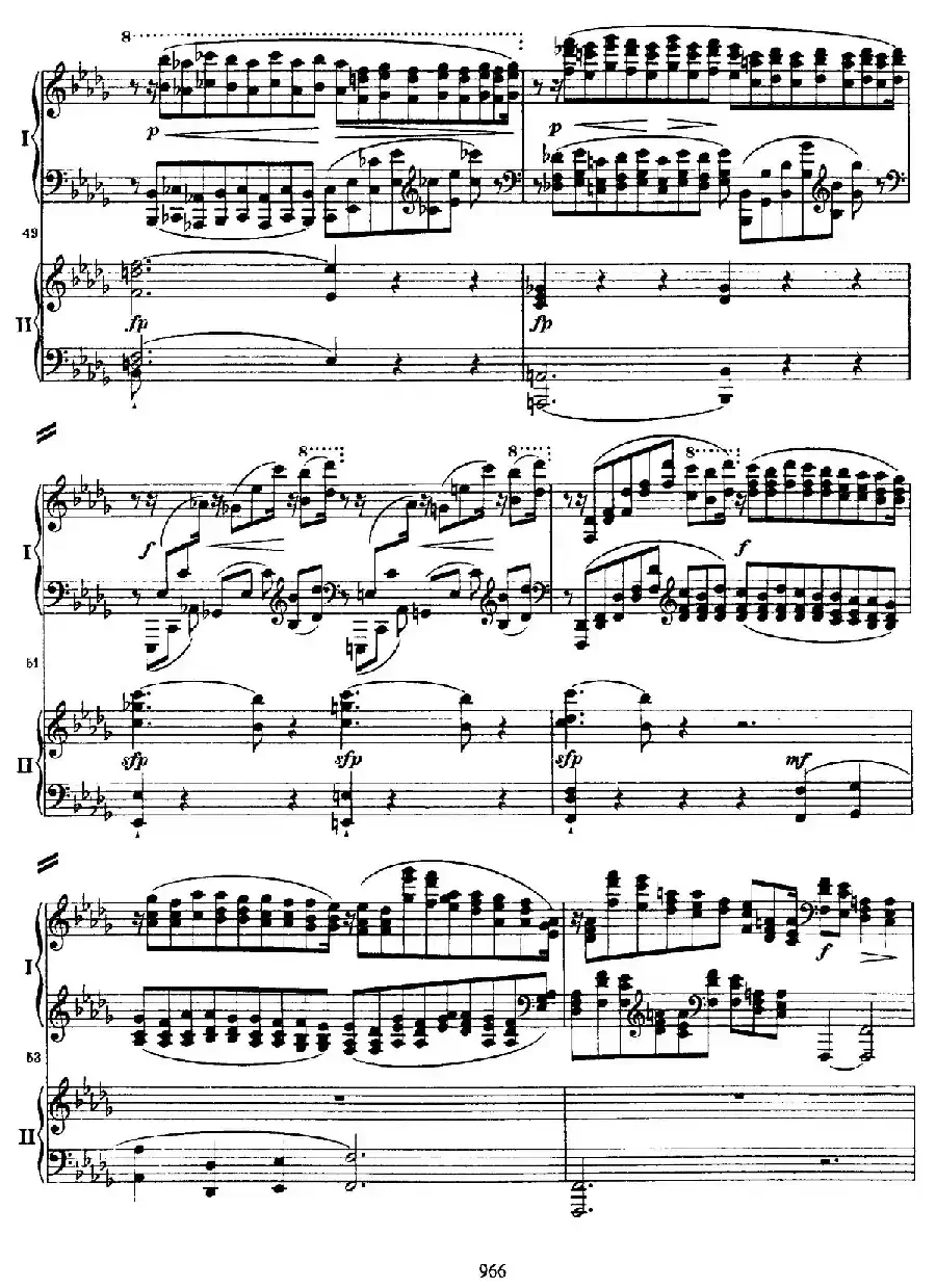 降B大调第二钢琴协奏曲（P61——70）