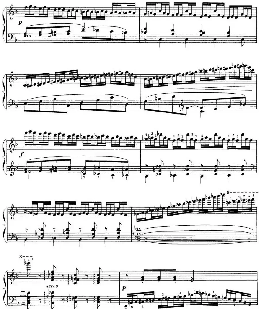 15 Etudes de Virtuosité Op.72 No.6（十五首钢琴练习曲之六）