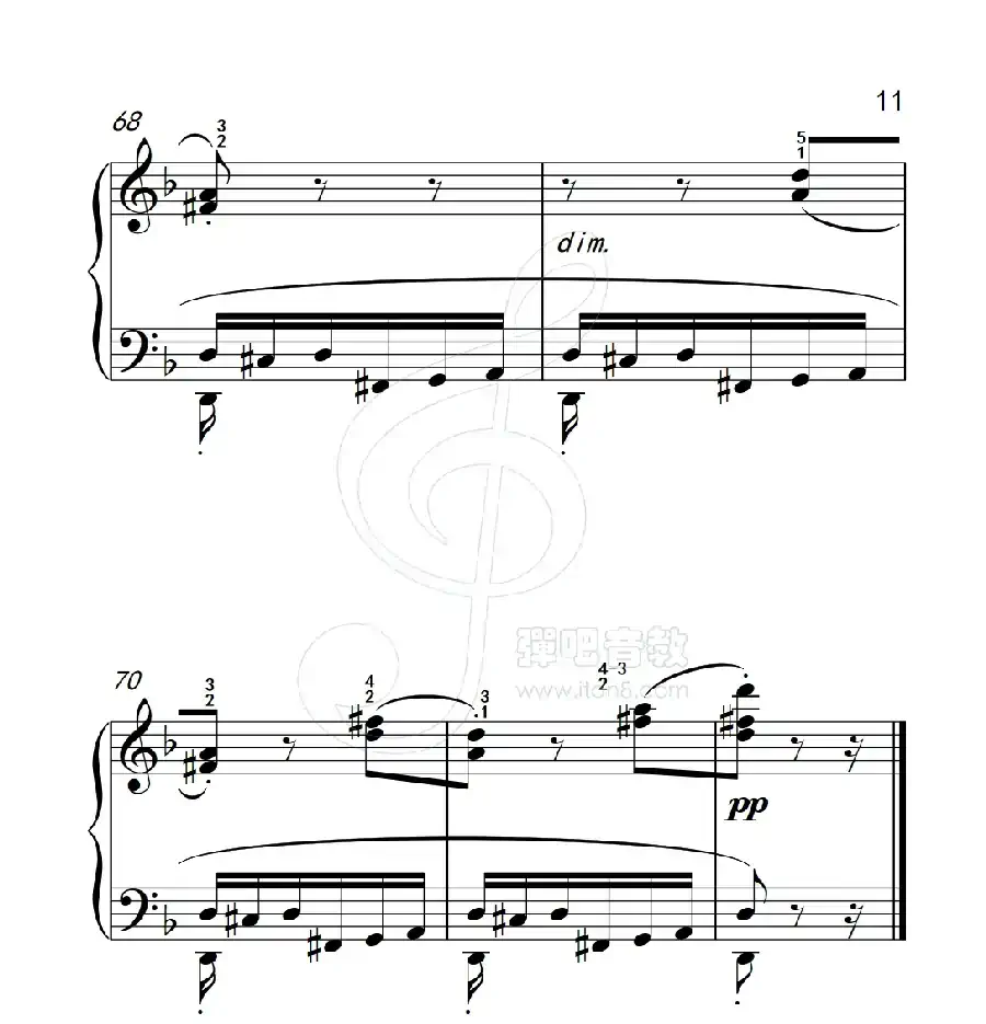 练习曲 39(克拉莫钢琴练习曲60首)