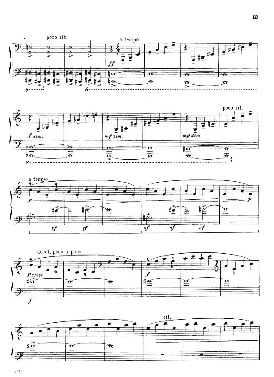 Piano Sonata in E-flat Major Op.95（降E大调钢琴奏鸣曲·Ⅰ）