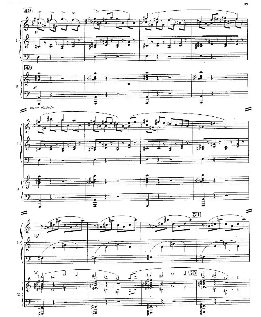 Concerto for 2 Pianos in d Minor（d小调双钢琴协奏曲· 第三乐章）