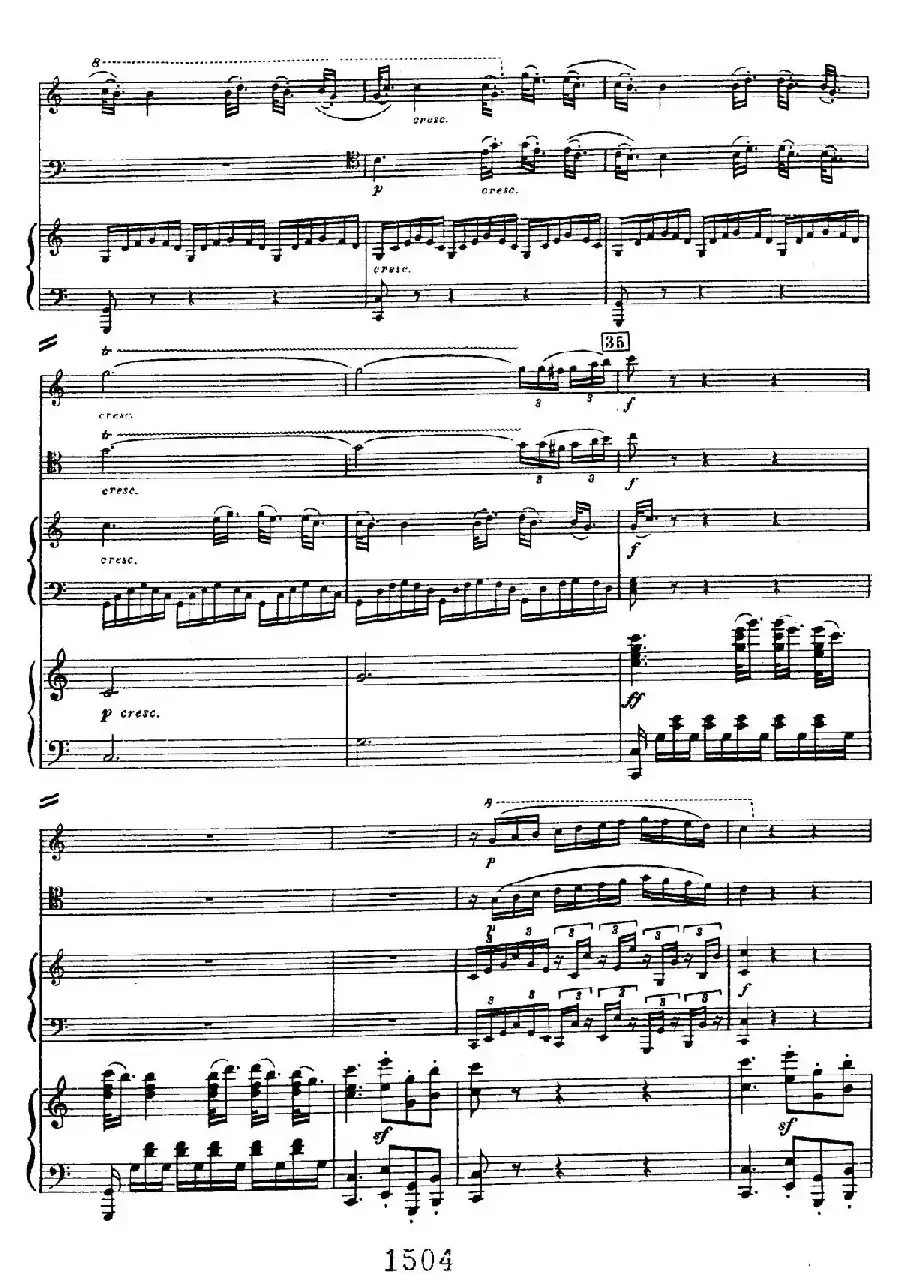 Triple Concerto in C Major Op.56（C大调三重协奏曲·双钢琴·Ⅲ）