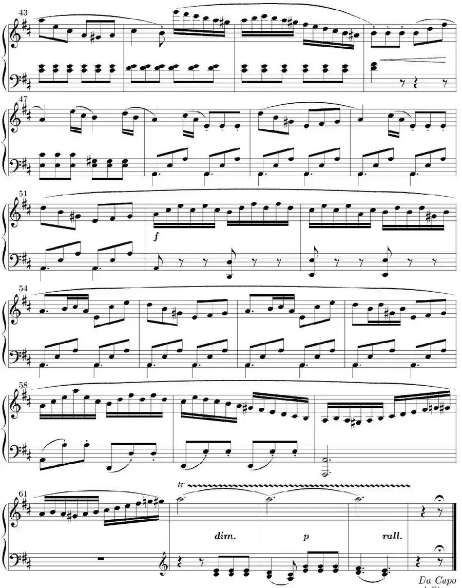 6 Sonatinas Op.36（6首钢琴小奏鸣曲-6）