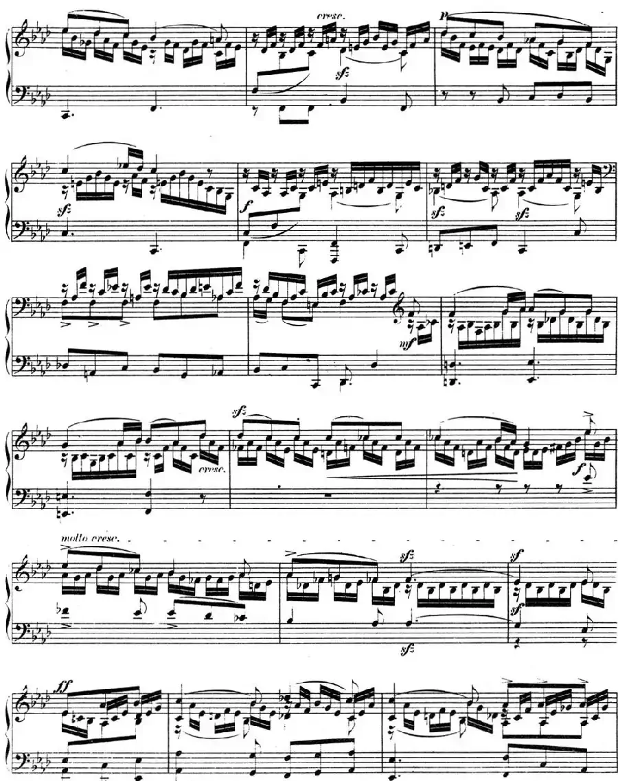 门德尔松无词歌Op.38（NO.6）