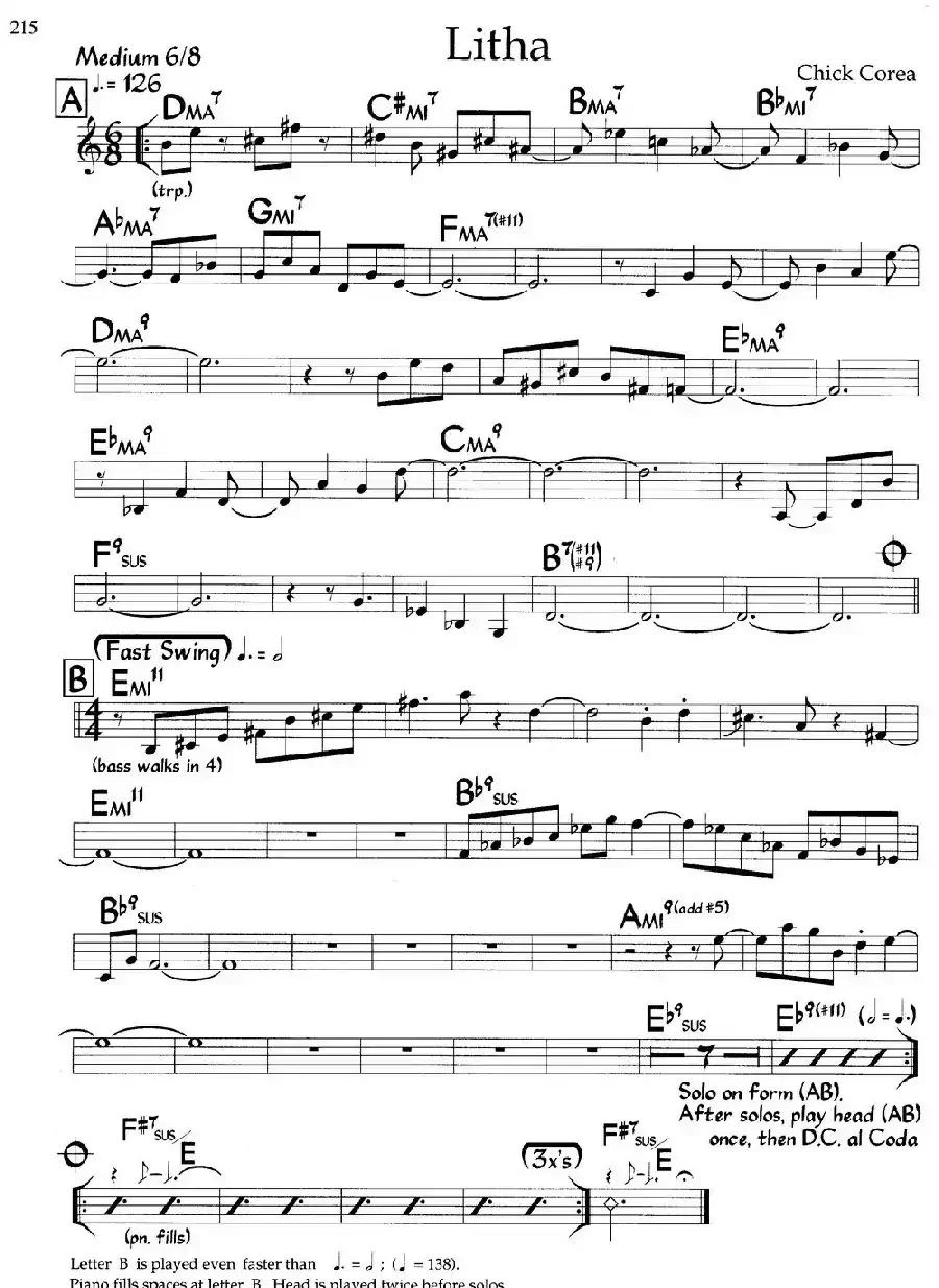 Litha(爵士钢琴曲)