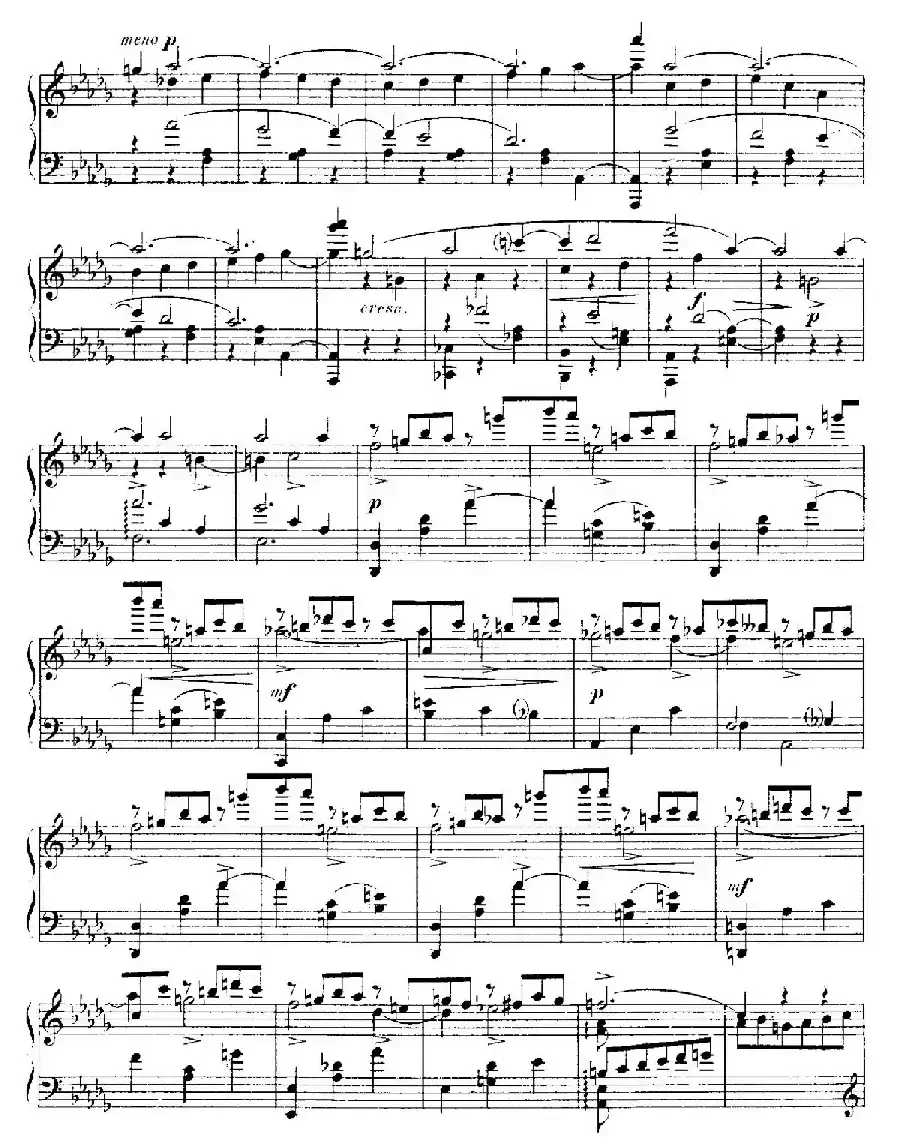 4 Valses Caprice（4首随想圆舞曲）（Op.59 No. 3 in G-flat ​）