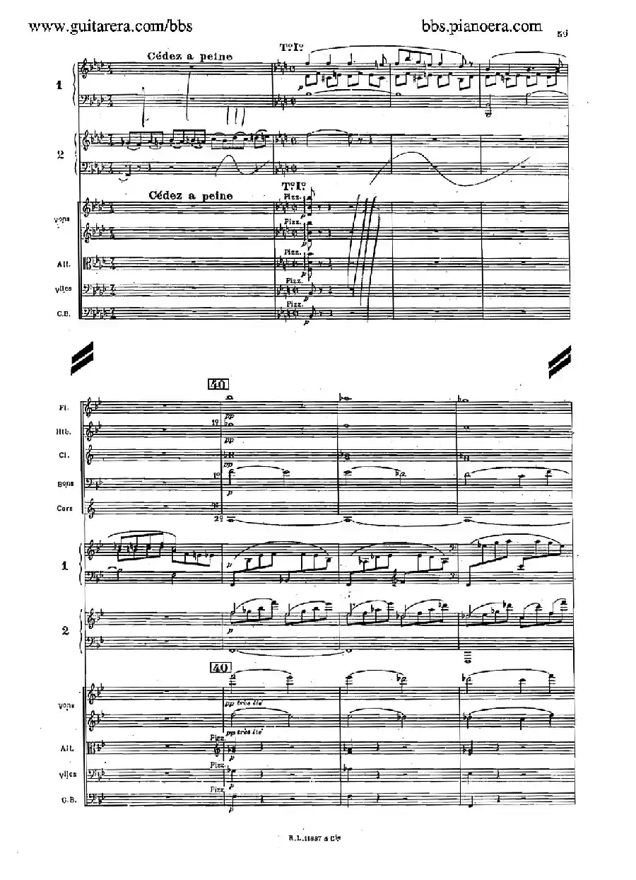 Concerto for 2 Pianos in d Minor（d小调双钢琴协奏曲·总谱）