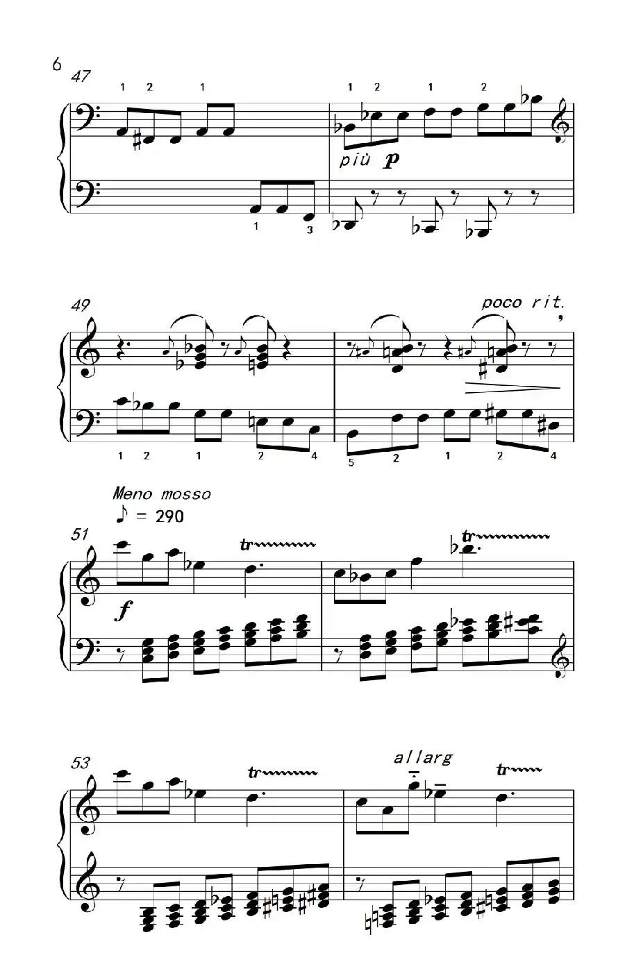 六首保加利亚节奏舞曲 第四首（巴托克 小宇宙 钢琴教程 6）