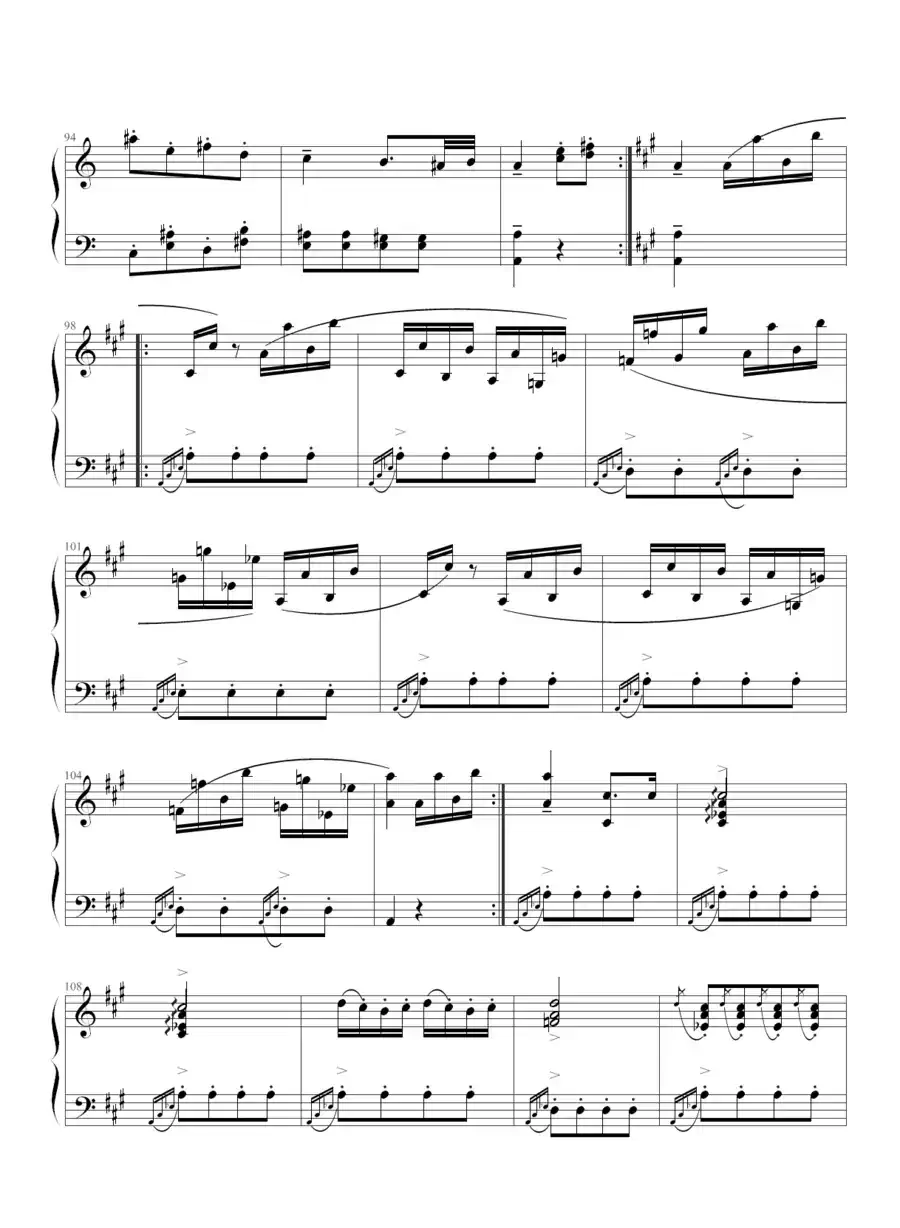 土耳其进行曲（阿拉伯音阶版）