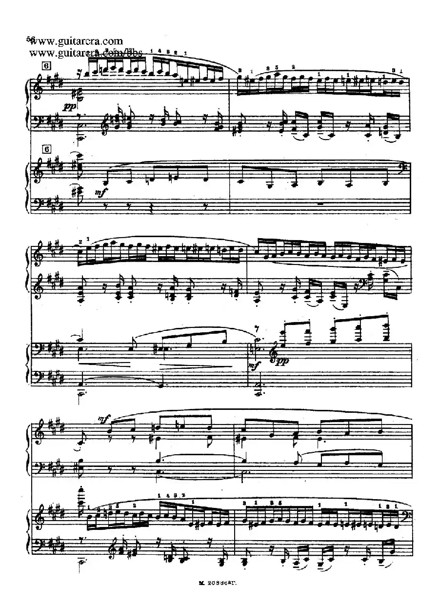 第二双钢琴组曲 Suite for Two Pianos No.2 Op.17（3. 浪漫曲 Romance）