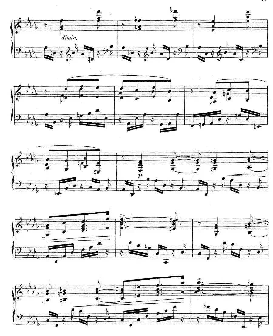 Characteristic Pieces Op.36（8首个性小品·3）