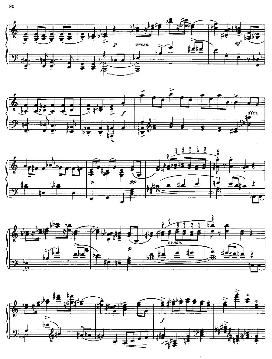Prokofiev - Ten Pieces Op.12（普罗科菲耶夫-10首小品·3）
