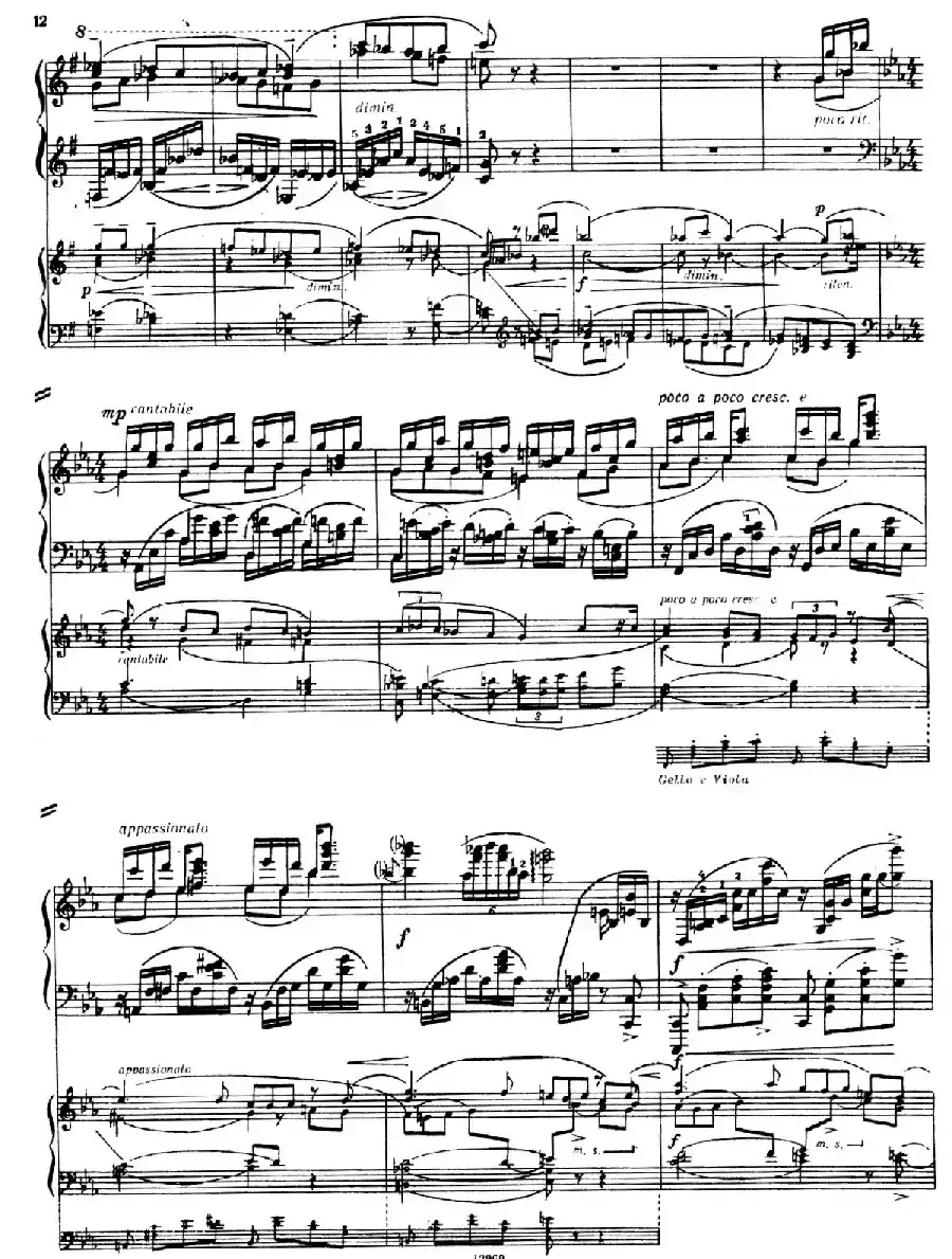Piano Concerto No.2 in c Minor Op.50（c小调第二钢琴协奏曲·Ⅰ·双钢琴）