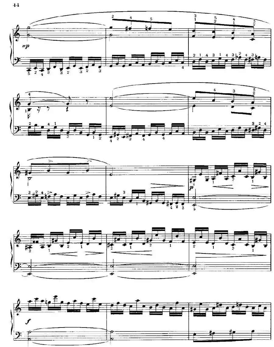 20 Petites Etudes, Op.91(20首小型练习曲)(18)