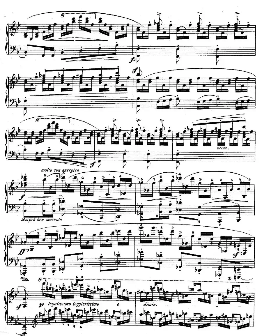 降B大调莫扎特主题变奏曲 Op.2（为钢琴与乐队而作）
