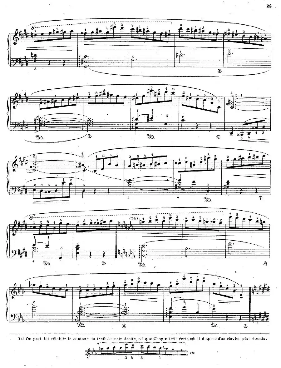 Scherzo No.4 in E Major Op.54（E大调第四谐谑曲·柯尔托教学版​）