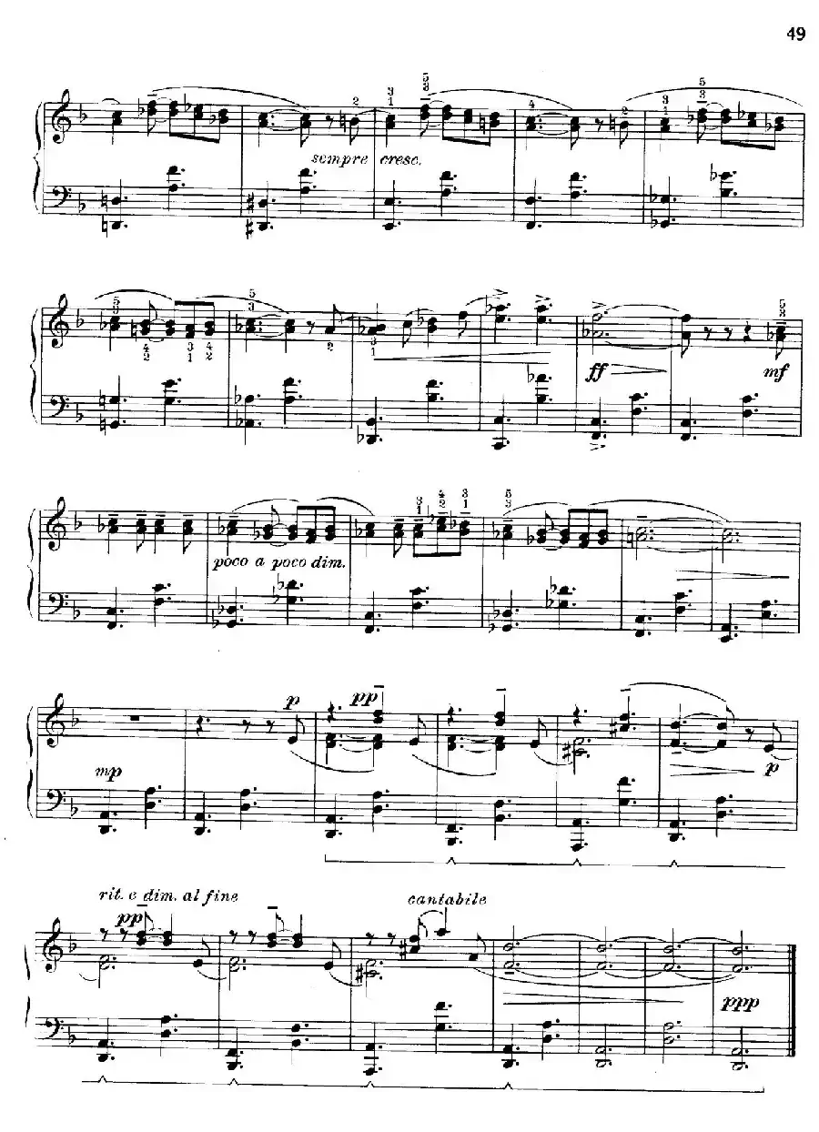 Thirty Pieces For Children Op.27（30首儿童钢琴曲 21—25）