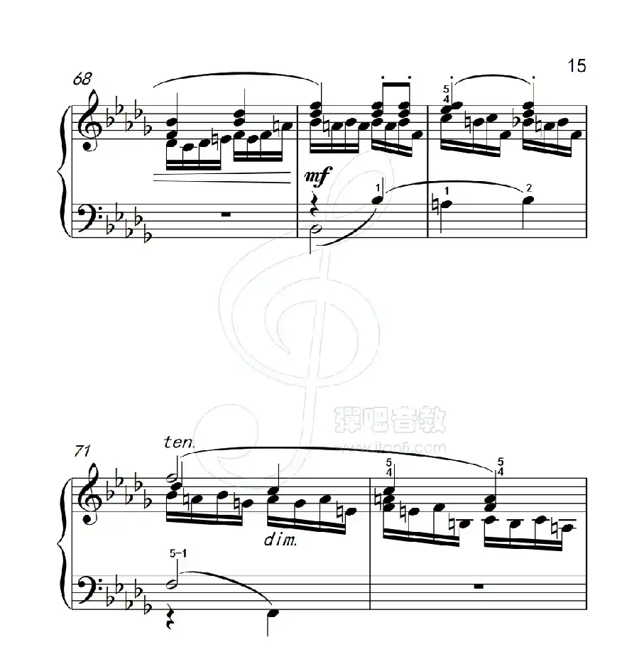 练习曲 55（克拉莫钢琴练习曲60首）