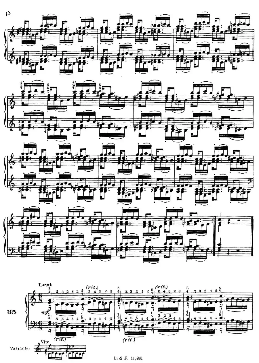 51 Exercises, WoO 6(51首钢琴练习 31—37)