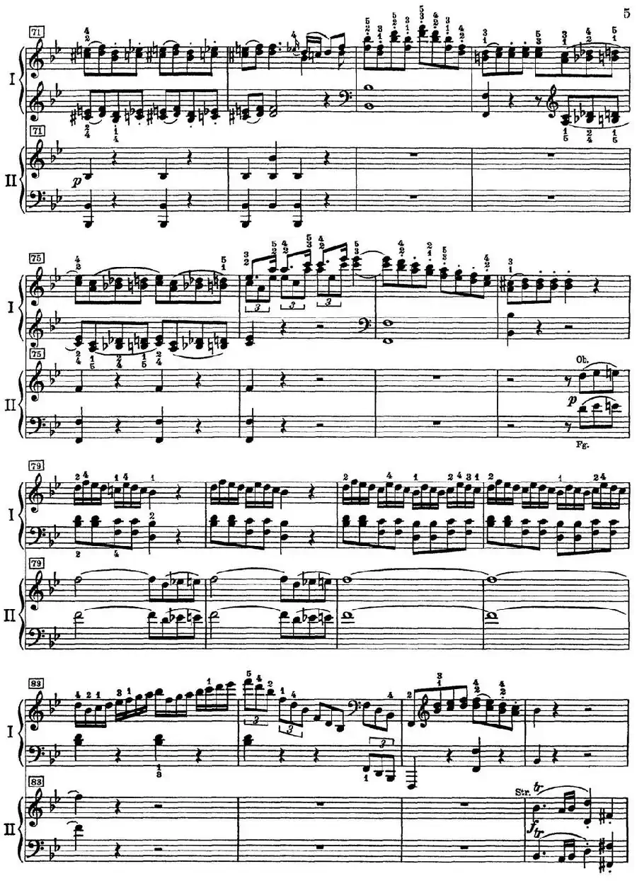二十八部钢琴协奏曲 No.15（P1-15）