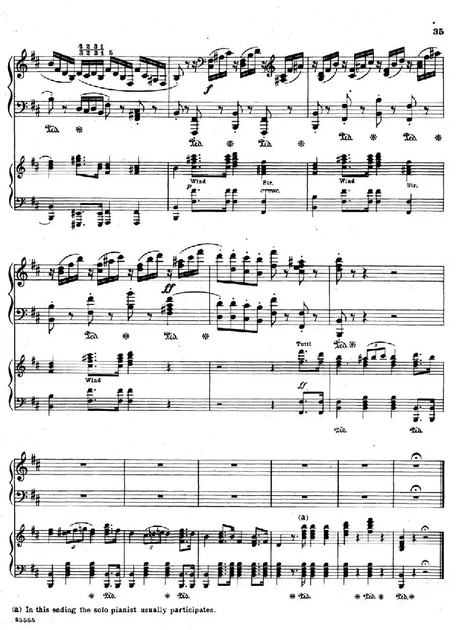 Capriccio Brillante in B Major Op.22（B大调华丽随想曲·双钢琴）