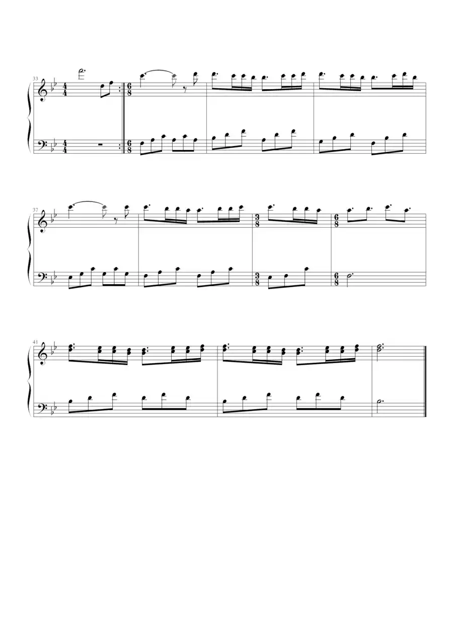 美丽的小华尔兹