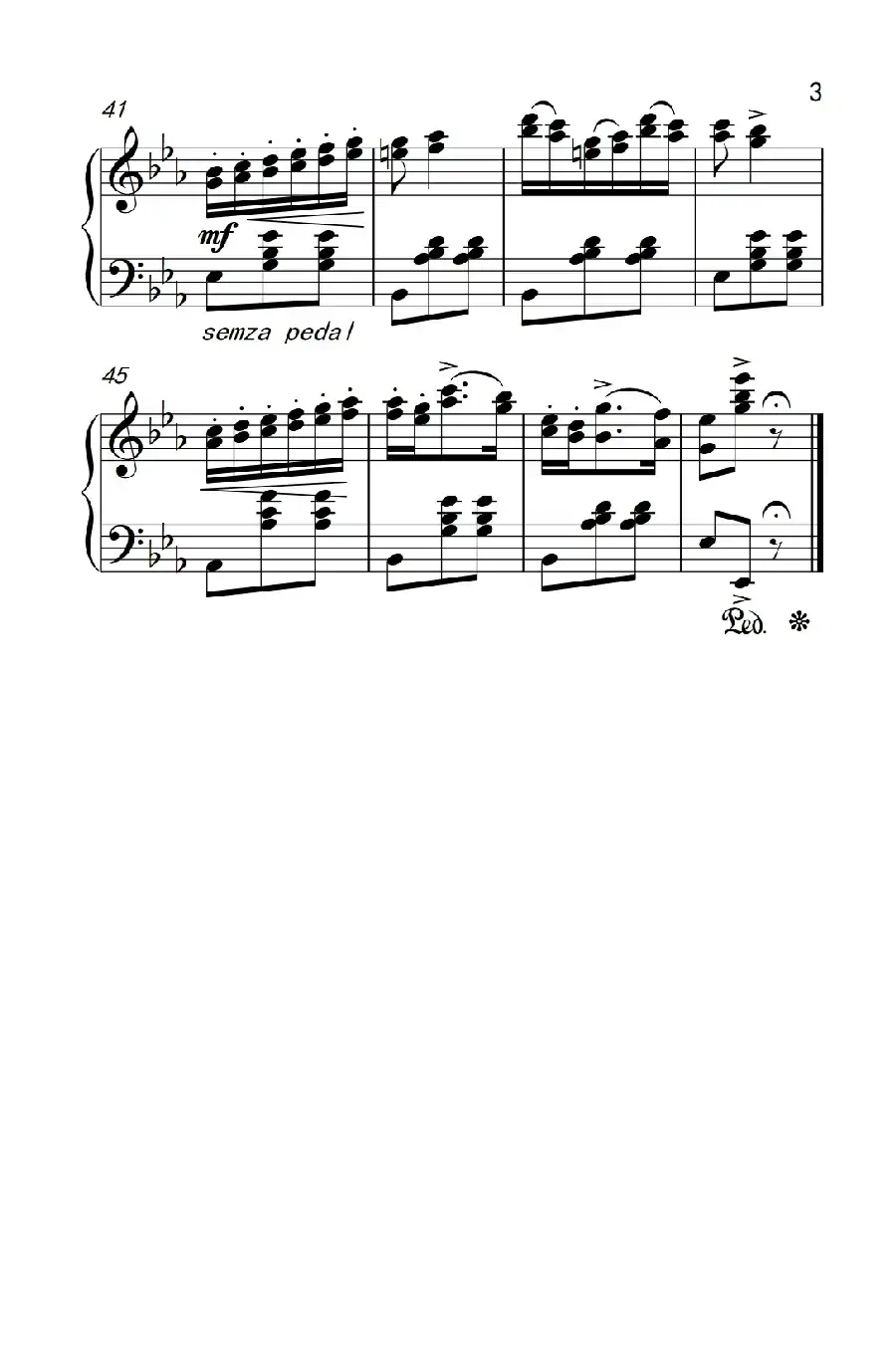 桑塔·露琪亚（老年大学 钢琴教程 3）