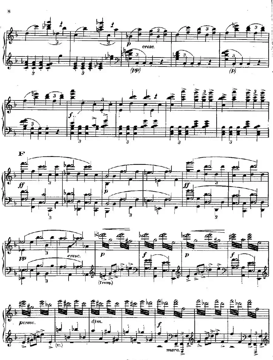 Symphony No.3 in d Minor - Solo Piano（d小调第三交响曲·钢琴独奏版·Ⅰ）