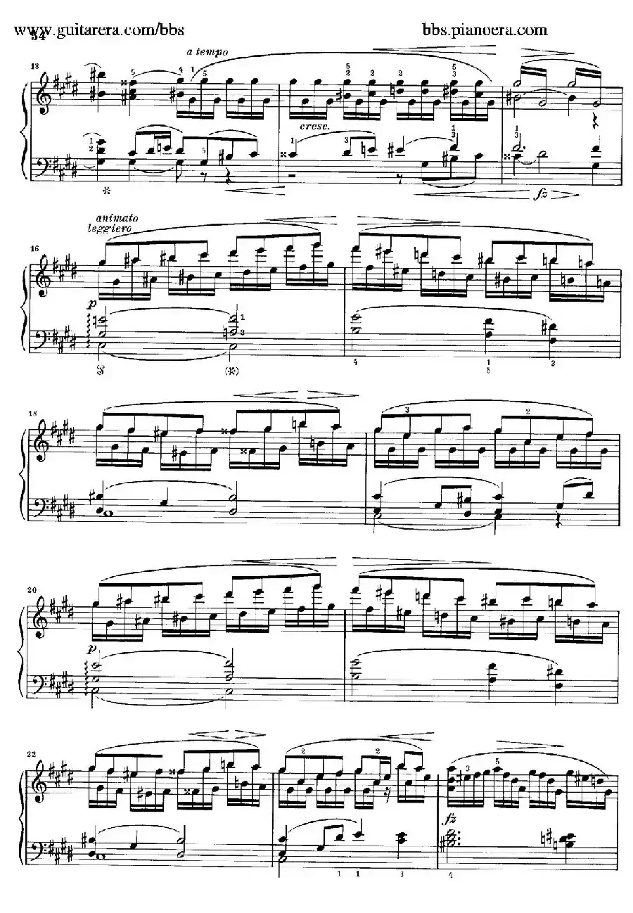 Neue Aquarelle Op.57（新水彩画·2. 夜曲）