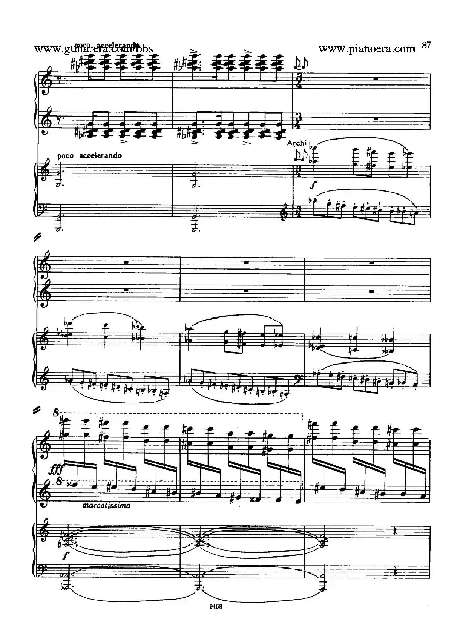 Piano Concerto in D-flat Major Op.37（降D大调钢琴协奏曲·Ⅲ·双钢琴）