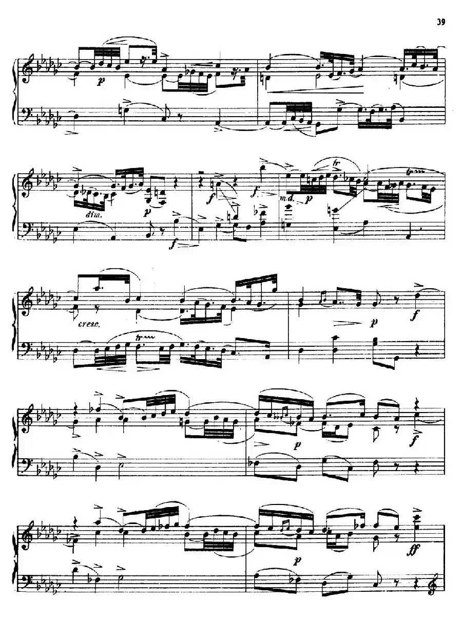24 Characteristic Pieces Op.36（24首性格小品·8）