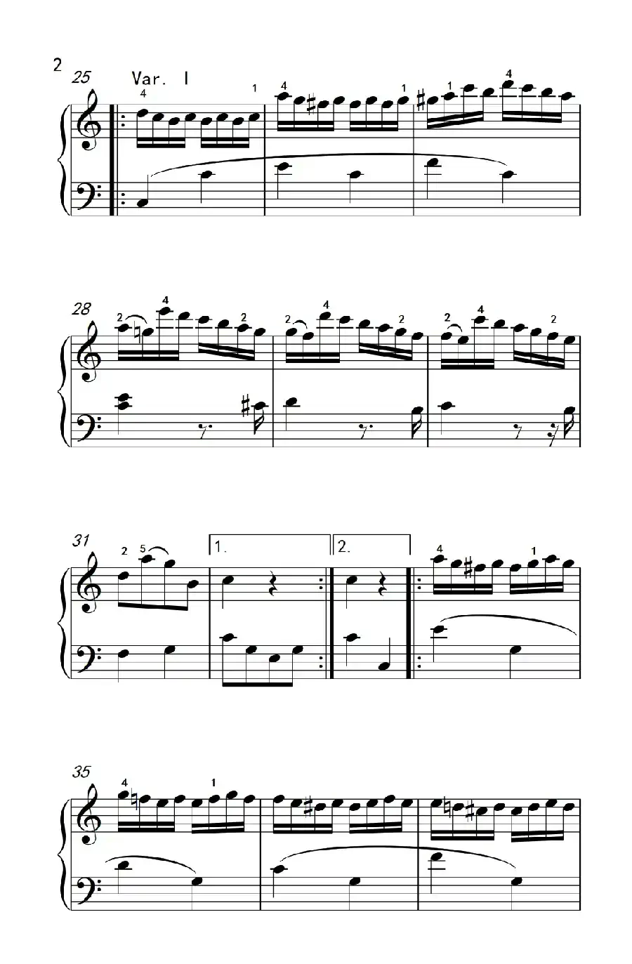 “小星星”变奏曲