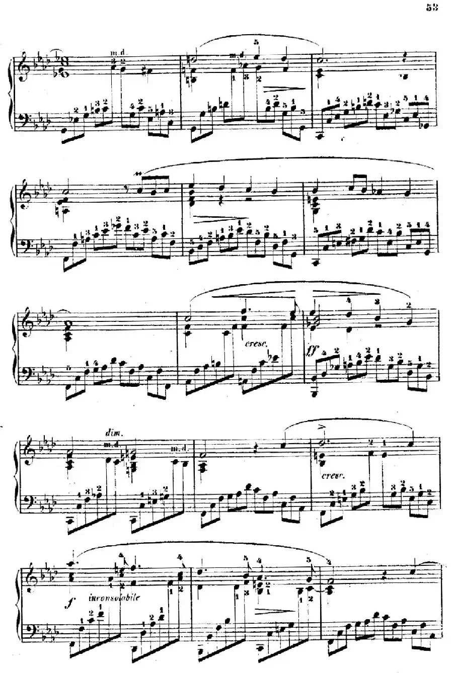 Douze Etudes de Salon Op.5（12首沙龙练习曲·10）