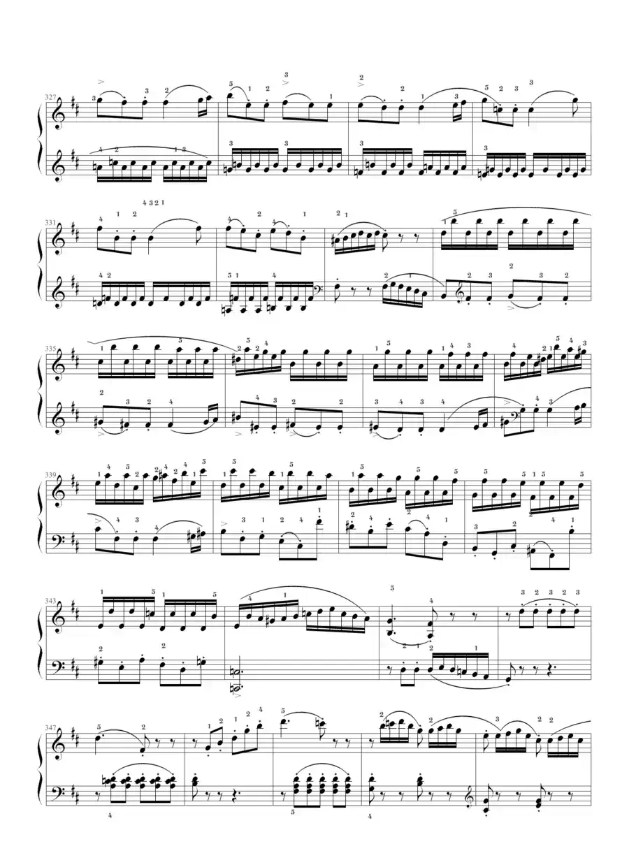 D大调奏鸣曲K.311(完整版)