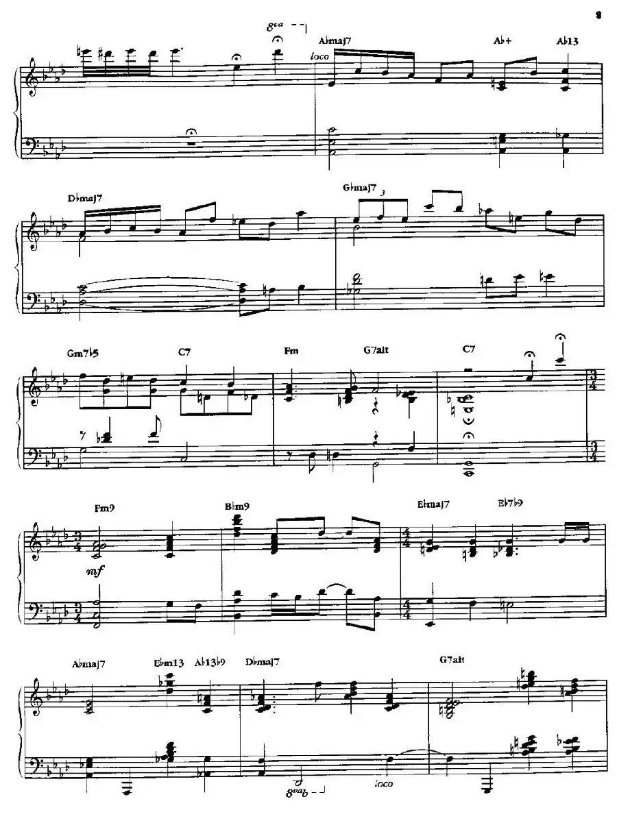 ALL THE THINGS YOU ARE（你就是一切）