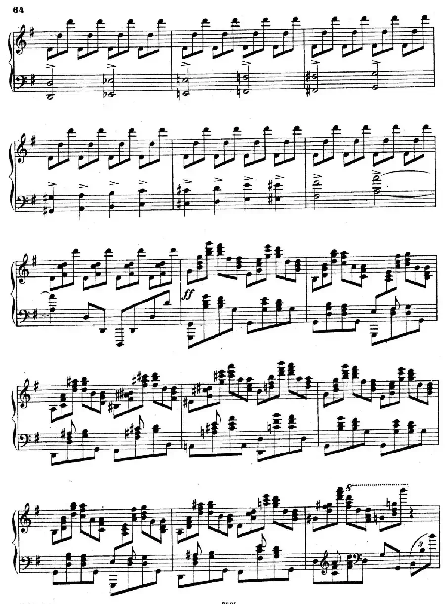 Six Etudes Op.23（6首练习曲·Ⅵ）