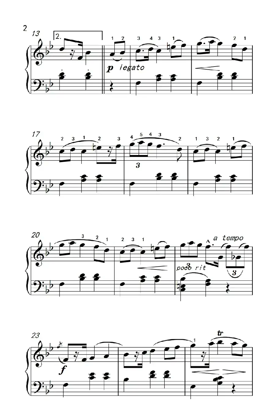 玛祖卡舞曲(老年大学 钢琴教程 3)