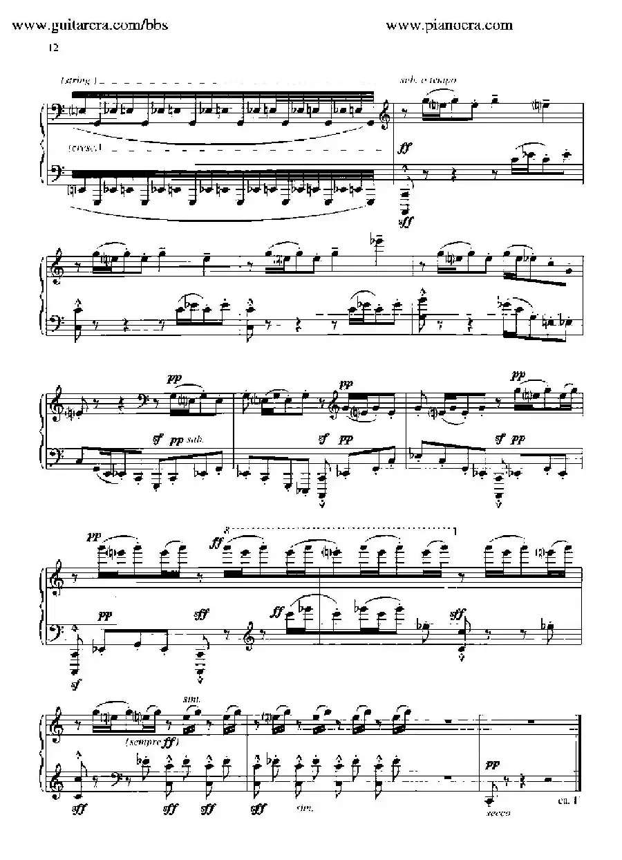Musica Ricercata（音乐习作·3）