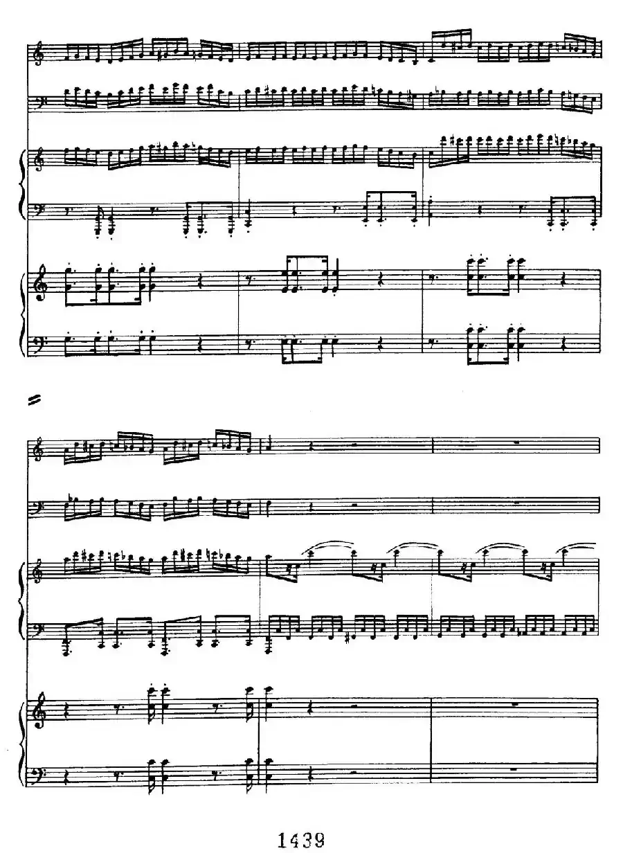Triple Concerto in C Major Op.56（C大调三重协奏曲·双钢琴·Ⅰ）
