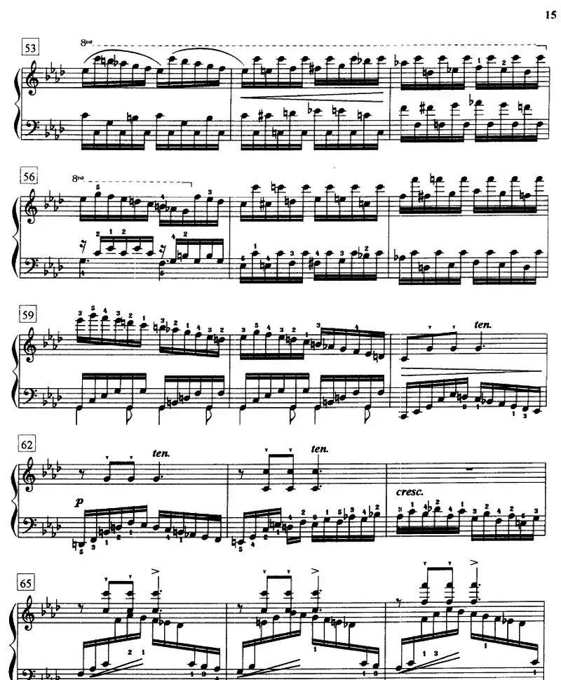 克莱门蒂练习曲（《名手之道》No.21）