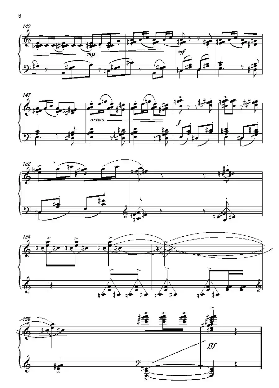 第4钢琴奏鸣曲Piano Sonata N0.4（第3乐章）