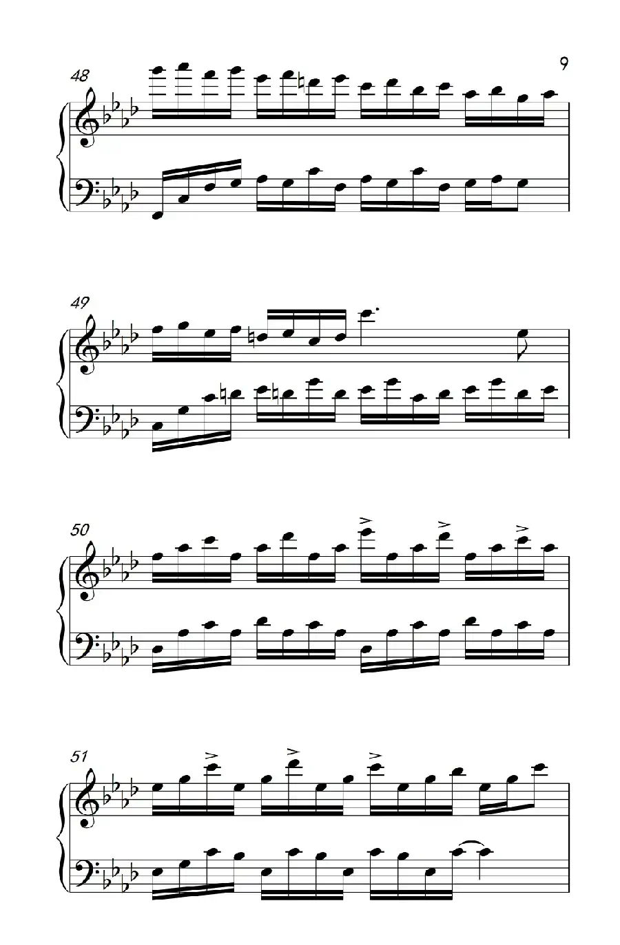 默(电影《何以笙箫默》插曲)(《弹吧音教》制谱版)