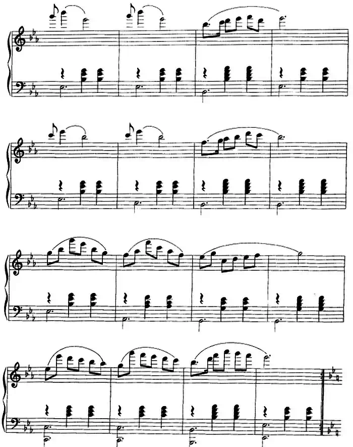 钢琴小品:圆舞曲