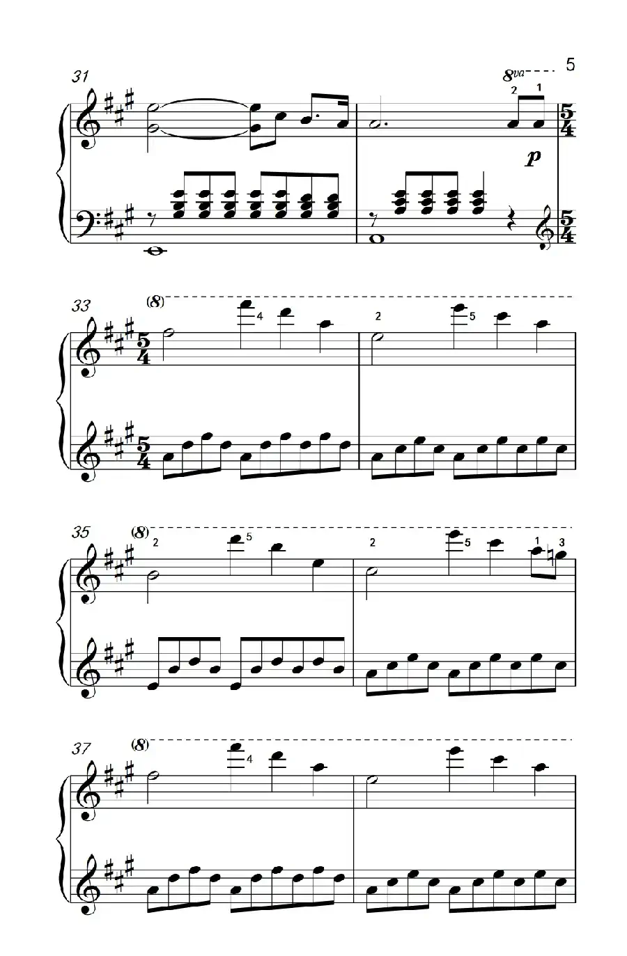 小小少年（《弹吧音教》制谱）