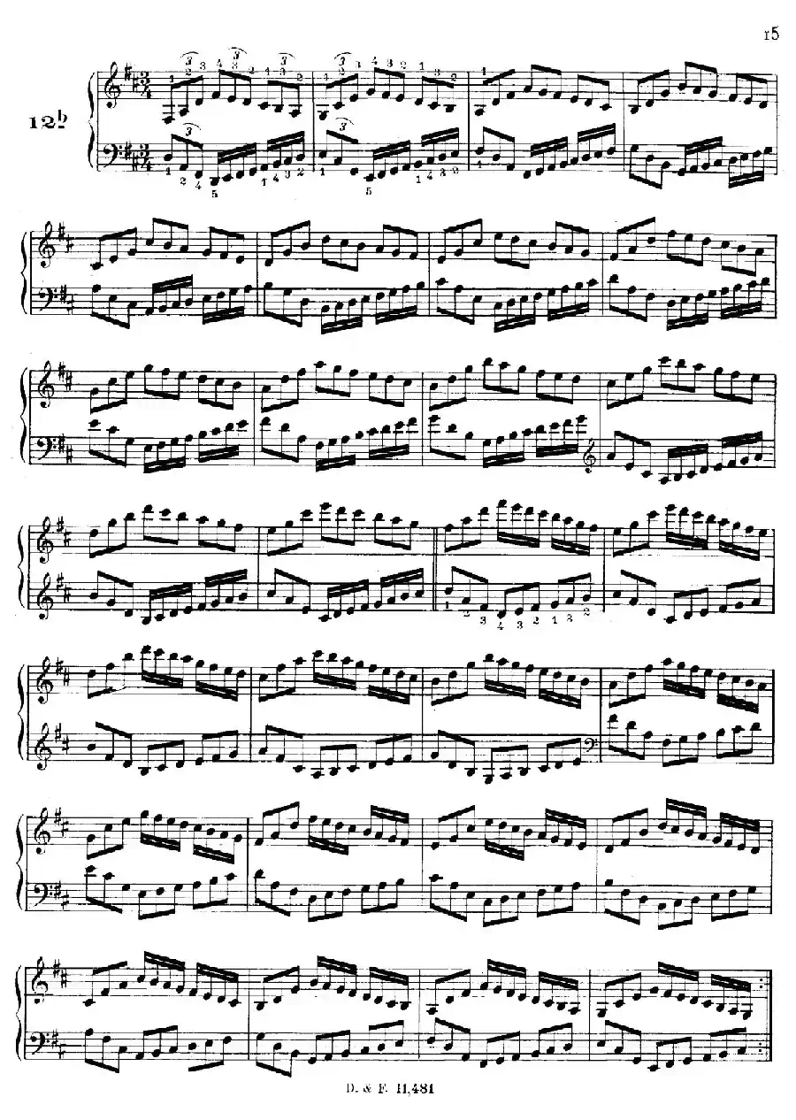 51 Exercises, WoO 6(51首钢琴练习 8—12)