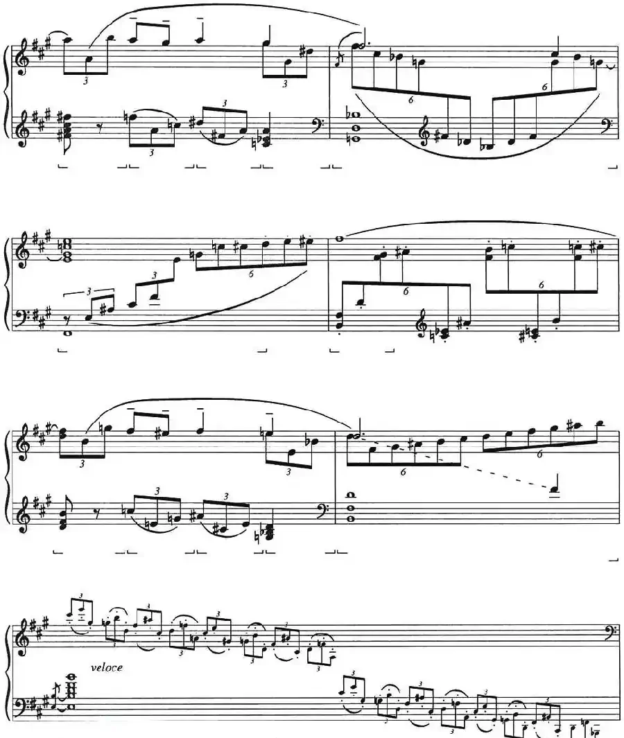 Etude 1.Liza（乔治·格什温练习曲·1、莉萨）